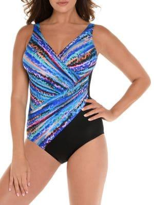 Miraclesuit Animal Spectrum Oceanus 1-piece Swimsuit