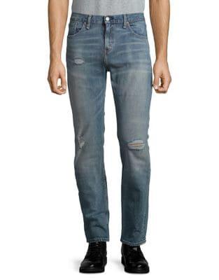 Levi's 511 Slim-fit Distressed Jeans