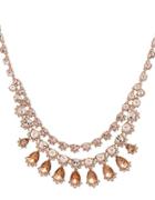 Givenchy Crystal Three-row Collar Necklace
