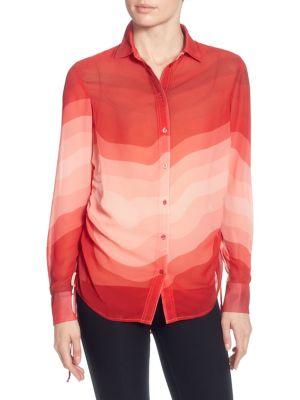 Catherine Catherine Malandrino Spencer Button-front Blouse