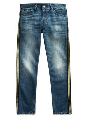 Polo Ralph Lauren Yale Side-stripe Slim-straight Jeans