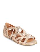 Gentle Souls Oona Lace-up Leather Sandals