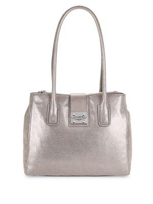 Karl Lagerfeld Paris Metallic Tote