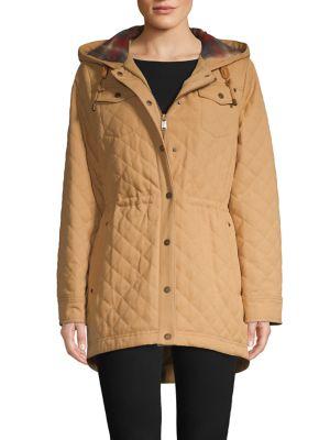 Pendleton Quilted Cotton Hooded Anorak
