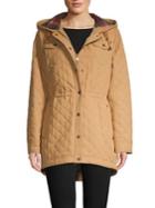 Pendleton Quilted Cotton Hooded Anorak