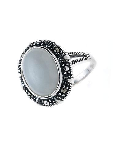 Lord & Taylor Oval Jade Ring
