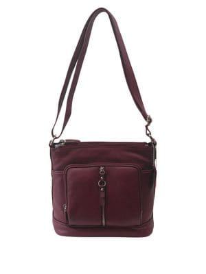 Paradox Tiffany Leather Organizer Vertical-zip Bag