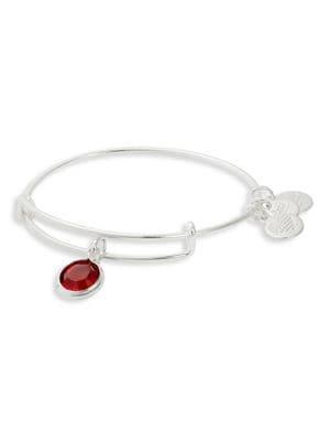 Alex And Ani January Birthstone Charm Bangle