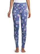Roudelain Floral-print Leggings