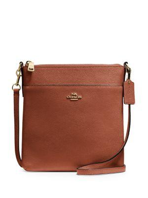 Coach Leather Messenger Crossbody Bag