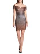 Guess Off-the-shoulder Mini Dress