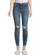 Blank Nyc Ripped Ankle Jeans