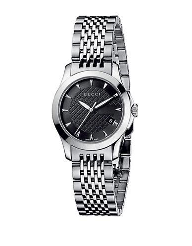 Gucci G-timeless Stainless Steel Bracelet Watch/black