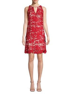 Sam Edelman Keyhole Lace A-line Dress