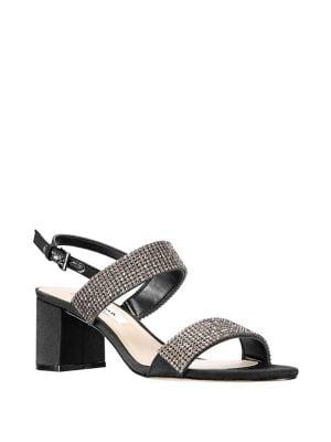 Nina Naomi Embellished Slingback Sandals