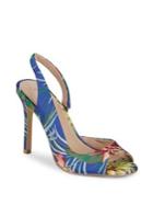 Charles By Charles David Rexx Printed Slingback Sandals