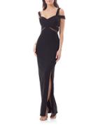 Js Collections Cutout Sleeveless Sheath Gown
