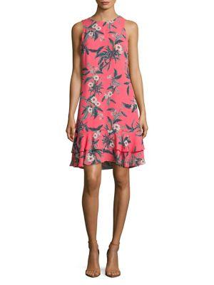 Ivanka Trump Mj Ggt Floral Shift Dress