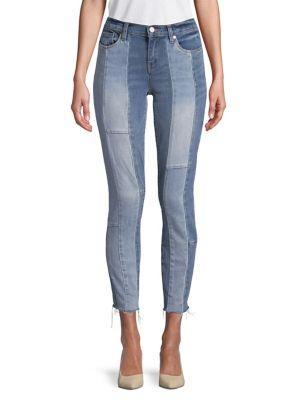 Blanknyc Frayed Cuff Ankle Jeans