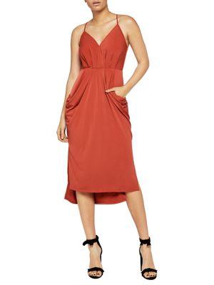 Bcbgeneration Sleeveless Hi-lo Midi Dress