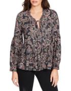 William Rast Long Bell Sleeve Atwood Top