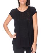 B Collection By Bobeau Knitted V-neck Top