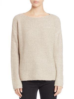 Lord & Taylor Textured Knit Sweater