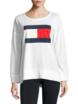 Tommy Hilfiger Logo Long-sleeve Sweater