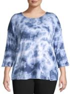Calvin Klein Performance Plus Tie Dye Top