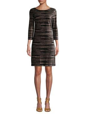 Eliza J Striped Mini Dress