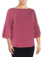 Context Plus Bell-sleeve Blouse