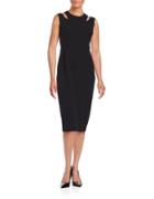 Calvin Klein Cutout Sheath Dress