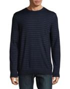 Strellson Larson Stripe Wool Sweater