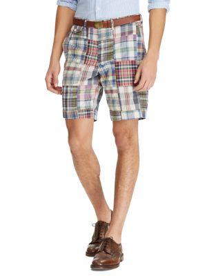 Polo Ralph Lauren Classic-fit Plaid Cotton Shorts