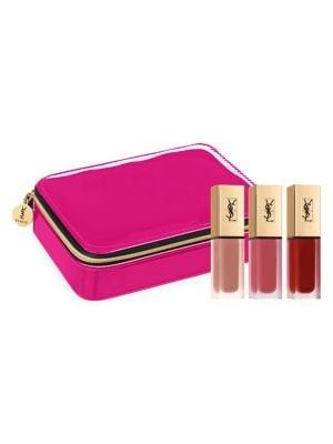 Yves Saint Laurent Tatouage Couture 4-piece Liquid Matte Lip Stain Set