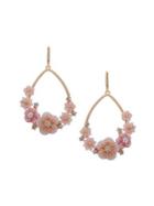Lonna & Lilly Goldtone Floral Teardrop Earrings