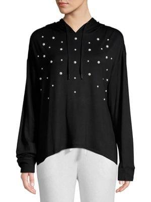 Pj Salvage Embellished Pullover Hoodie