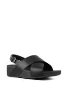 Fitflop Lulu Tm Crosscross Back-strap Leather Sandals