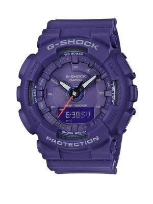 G-shock S-series Step Tracker Analog And Digital Strap Watch