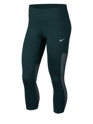 Nike Power Cropped Wide-waist Leggings