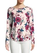 Context Floral Print Sweater