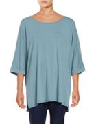 Eileen Fisher Solid Boatneck Tunic