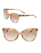 Michael Kors 55mm Cats Eye Sunglasses
