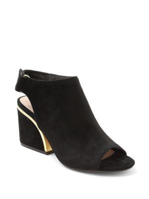 Kensie Elmira Suede Heeled Booties