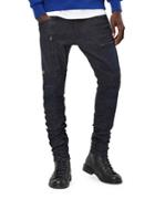 G-star Raw Cotton Blend Textured Jeans