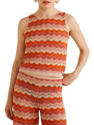 Mango Dubai Printed Top