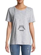 Karl Lagerfeld Paris Graphic Stretch Tee