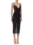 Misha Collection Katie Seamed Sheath Dress