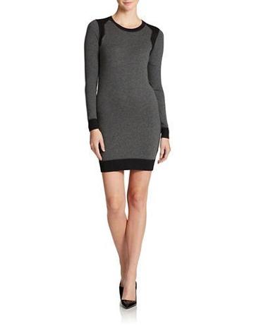 French Connection Colorblock Sweater Dress