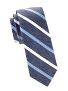 Black Brown Connell Striped Tie